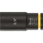 WERA - 8790 B Impaktor Deep 3/4'' Steckschlüsseleinsatz, 3/8''-Antrieb