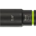 WERA - 8790 B Impaktor Deep 7/8'' Steckschlüsseleinsatz, 3/8''-Antrieb