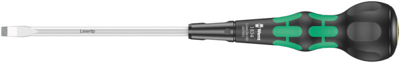 WERA - 1834 1,0 x 6,0 x 150 mm Ball-Grip Schlitz Schraubendreher