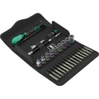 WERA - 8100 SA 15 Zyklop Comfort Knarrensatz, Umschalthebel, 1/4''-Antrieb, zöllig, 28-t