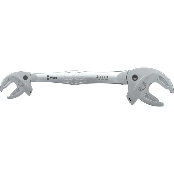WERA - 6006 Joker S/L Selbstjustierender Doppelmaulschlüssel, 10, 11, 12, 13 x 7/16, 1/