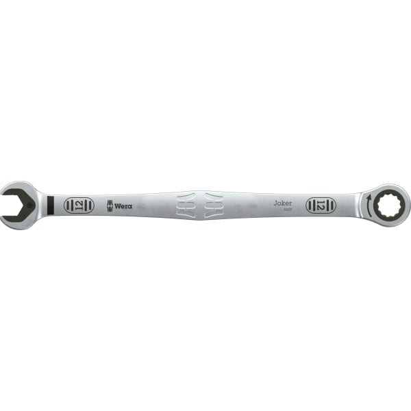 WERA - 6007 Joker Maul-Ringratschen-Schlüssel SB, lange Ausführung, 12 x 245 mm 0502035