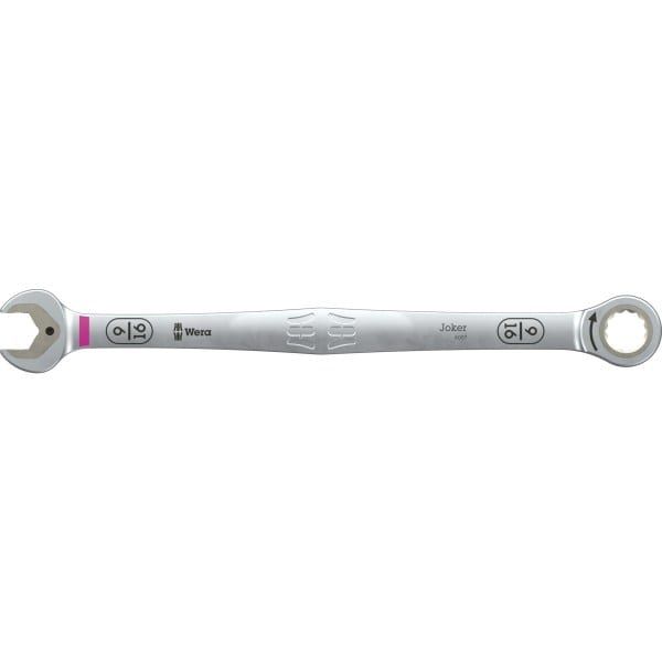 WERA - 6007 Joker Maul-Ringratschen-Schlüssel SB, lange Ausführung, zöllig, 9/16'' x 265