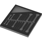 WERA - 9835 Schaumstoffeinlage 6007 Joker 11 Set 1, ohne Werkzeug, 172 x 30 x 392 mm 05