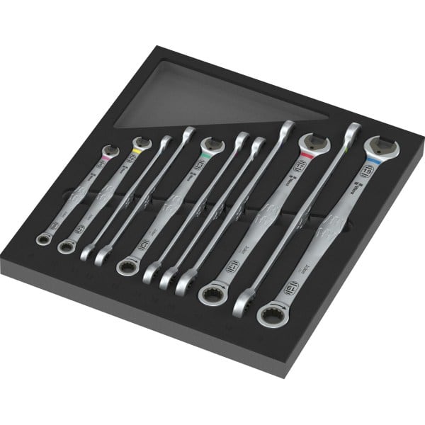 WERA - 9735 Schaumstoffeinlage 6007 Joker Set 1, 12-teilig 05150125001
