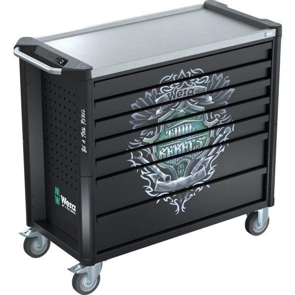 WERA - 9701 Tool Rebel Werkstattwagen Stainless XXL 1 05150131001 VDE