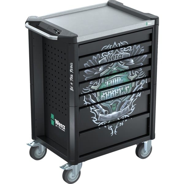 WERA - 9705 Tool Rebel Werkstattwagen Stainless 1 05150135001 VDE