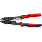 KNIPEX - Crimpzange für unisol. Steckbverbinder 0,5 - 2,5 mm²