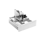 RITTERWERK - Einbau-Allesschneider ab45cm Vollmet re 65W D=17cm 0-14mm si