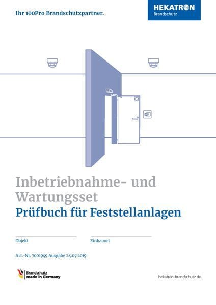 HEKATRON - Inbetriebnahme Set nach DIN 14677
