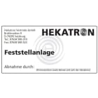 HEKATRON - für Feststellanlagen