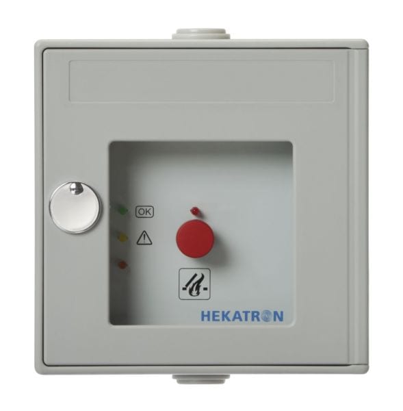 HEKATRON - Handauslösung gelb 24 V, 2 x 1 Wechsler