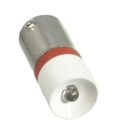 SCHARNBERGER+HASENBEIN - Single-LED 10x25mm Ba9s 20-28VAC/DC weiß mit Brückengleichrichter