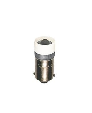 SCHARNBERGER+HASENBEIN - LED 5mm 10x25mm Ba9s 24-28VAC/DC rot mit Brückengleichrichter