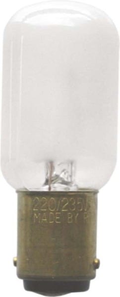 SCHARNBERGER+HASENBEIN - Nählichtlampe 22x57mm BA15d 220-235V 15W imatt