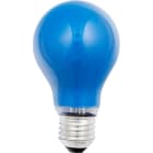 SCHARNBERGER+HASENBEIN - Allgebrauchsglühlampe B 60x105mm E27 230V 25W blau