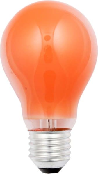 SCHARNBERGER+HASENBEIN - Allgebrauchsglühlampe B 60x105mm E27 230V 25W orange