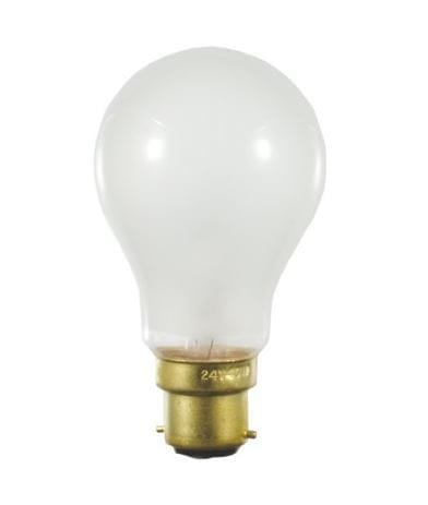 SCHARNBERGER+HASENBEIN - Allgebrauchslampe B 60x105mm Ba22d 240V 60W matt