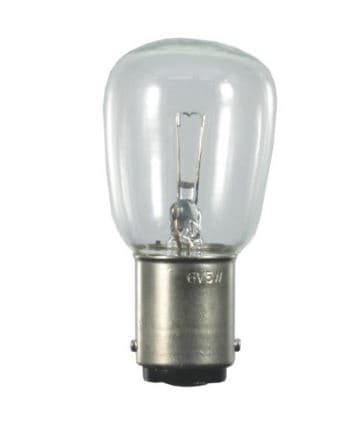 SCHARNBERGER+HASENBEIN - Birnenformlampe 26x57mm BA15d 220-260V 25W