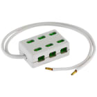 EVN - 6-Fach Verteiler für 12VDC/24VDC IP20 0,25m-Zulmax. 250W/4A