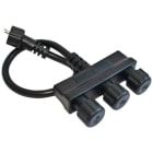 EVN - 3-fach Verteiler für IP44 Stecksystem