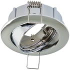 EVN - Decken-EBL rund schw. chrom IP20 GX5,3 max. 50W 12V