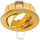 EVN - Decken-EBL rund schw. gold IP20 GX5,3 max. 50W 12V