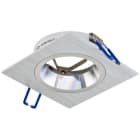 EVN - Decken-EBL quad. alu IP20 GX5,3 max. 50W 12V
