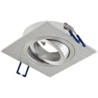 EVN - Decken-EBL quad. schwenkbar alu IP20 GX5,3 max. 50W 12V