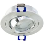 EVN - Decken-EBL rund schw. Alu IP20 GX5,3 max. 50W 12V