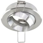 EVN - Decken-EBL rund schw. alu IP20 GX5,3 max. 50W 12V