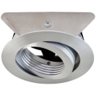 EVN - Decken-EBL rund schw. alu IP20 GX5,3 max. 50W 12V