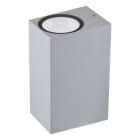 EVN - P-LED Wand-ABL silber IP54 220-240V 2x3W 3000K 2x145lm