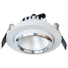 EVN - P-LED Deckenleuchte rund weiß schw. IP20 8W 230V 2700K 580lm