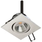 EVN - PLED Decken-EBL qd. sw. chr-mt. IP20 3000K 6W 528lm 230V/AC
