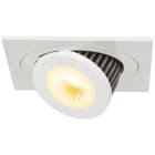 EVN - LED Decken-EBL quad. weiß schw. IP20 12W 3000K 1000lm 230V