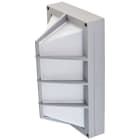 EVN - LED-Wand-ABL silbergrau IP54 220-240V 9W 3000K 675lm