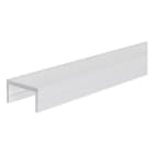 EVN - Abdeckung für Aluminium-Profil, satiniert
