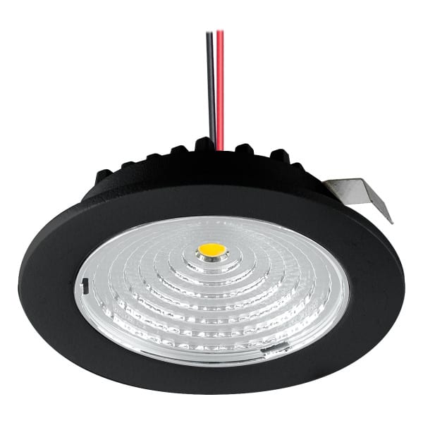 EVN - LED Deckeneinbau - rund - schwarz