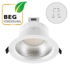 EVN - LED Deckenleuchte mit Switch f. Lichtfarbe u. Watt