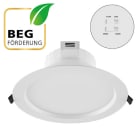 EVN - LED Deckenleuchte mit Switch f. Lichtfarbe u. Watt