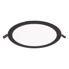 EVN - LED Einbaupanel rund schwarz-IP54- inkl. Netzgerät