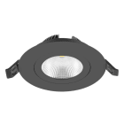 EVN - LED Deckenleuchte rund schwenkbar-schwarz-IP54-CRI90