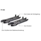 STAEUBLI - Montageschlüsselset (2 Stk.) Kunststoff MC 4