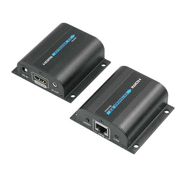 INDEXA - HDMI-Extender bis zu 60m, Übertragung über CAT6/CAT7