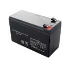 INDEXA - Notstrom-Akku für Alarmzentralen, Bleiakku 12 Volt, 7 Ah, FASTON 187, VdS