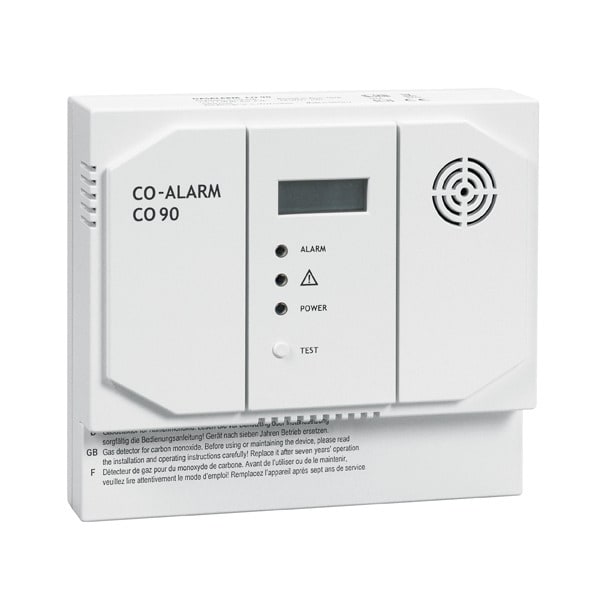 INDEXA - Kohlenmonoxidmelder (CO-Alarm), 230 V, CO-Melder mit Relais