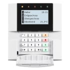 INDEXA - SYSTEM 9000 drahtgebundenes Bus-Bedienteil mit LCD-Display und RFID-Kartenleser
