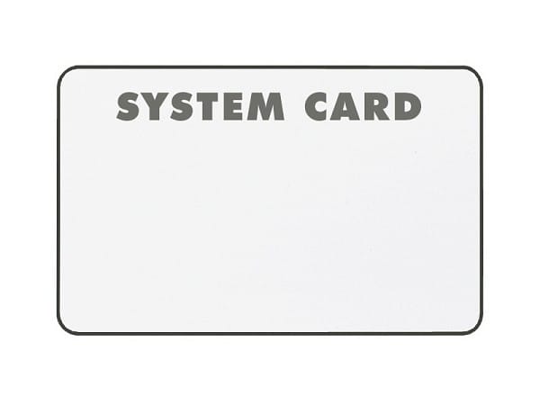 INDEXA - SYSTEM 9000 RFID Transponderkarte, weiß