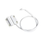 INDEXA - Mini-Magnetkontakt, Aufbau-Reedkontakt selbstklebend, (Öffner, NC), WEISS, 30cm